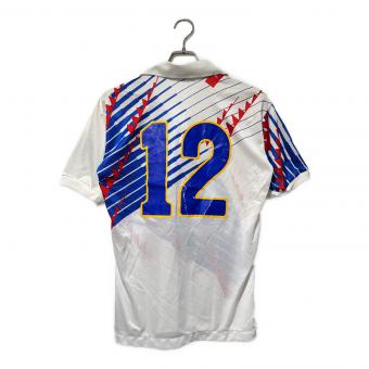 日本代表 (ニホンダイヒョウ) サッカーユニフォーム PXG-JP-1H 1992-95シーズン・アウェイ メンズ SIZE L ホワイト×ブルー