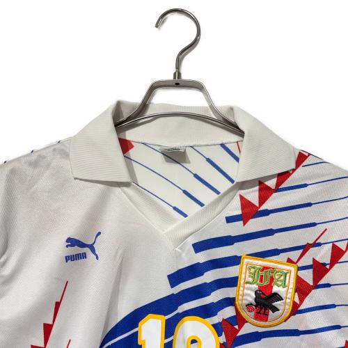 日本代表 (ニホンダイヒョウ) サッカーユニフォーム PXG-JP-1H 1992-95シーズン・アウェイ メンズ SIZE L ホワイト×ブルー