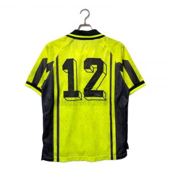 ボルシア・ドルトムント サッカーユニフォーム F6 12 03 PKH 199-1997年ホームユニフォーム メンズ SIZE M ブラック×イエロー