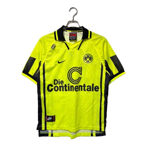 ボルシア・ドルトムント サッカーユニフォーム F6 12 03 PKH 199-1997年ホームユニフォーム メンズ SIZE M ブラック×イエロー