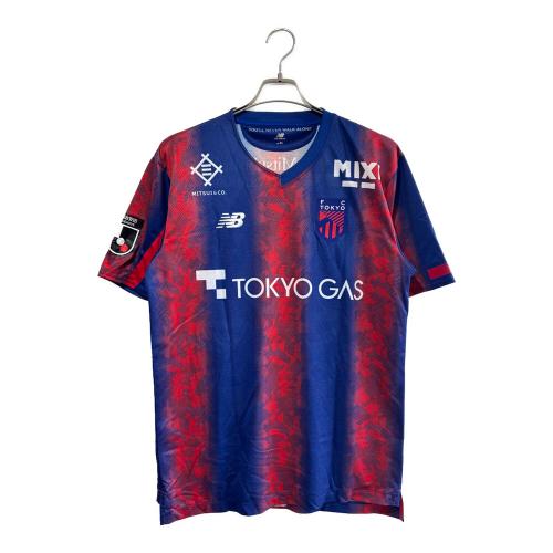 FC東京 (エフシートウキョウ) サッカーユニフォーム AMT45230 2024シーズン ホーム オーセンティック メンズ ブルー×レッド