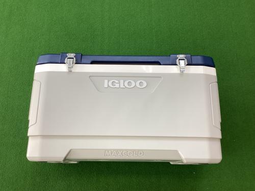 iGloo (イグルー) クーラーボックス 100QT グレー×ネイビー