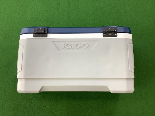 iGloo (イグルー) クーラーボックス 100QT グレー×ネイビー