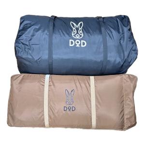 DOD (ディーオーディー) ツールームテント T5-689-BK 一部シーム浮き・全体的にヨゴレ有 カマボコテント3M