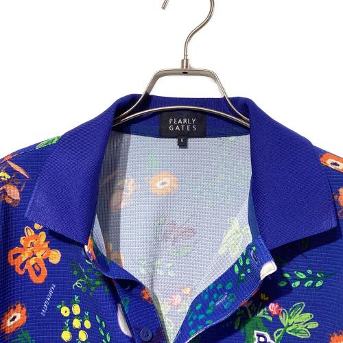 PEARLY GATES (パーリーゲイツ) ポロシャツ ゴルフウェア(トップス) 053-5160505 メンズ SIZE LL ブルー