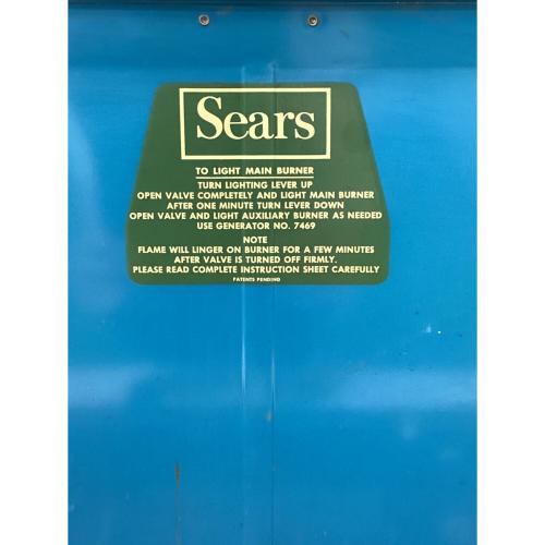 Sears (シアーズ) ガソリンツーバーナー 476.74970 ブルー