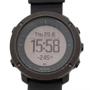 SUUNTO (スント) デジタルウォッチ グレー TRAVERSE ALPHA FOLIAGE