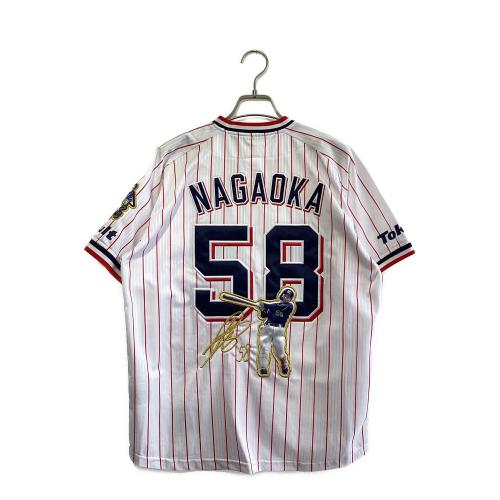 東京ヤクルトスワローズ (トウキョウヤクルトスワローズ) 野球ユニフォーム JM08-YS-9003-WH プロ初HR記念レプリカユニホーム SIZE M ホワイト×レッド