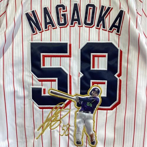 東京ヤクルトスワローズ (トウキョウヤクルトスワローズ) 野球ユニフォーム JM08-YS-9003-WH プロ初HR記念レプリカユニホーム SIZE M ホワイト×レッド