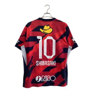 鹿島アントラーズ (カシマアントラーズ) サッカーユニフォーム HJ1390-687 メンズ SIZE 2XL レッド×ブラック