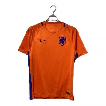 オランダ代表 (オランダダイヒョウ) サッカーユニフォーム 724629-815 2016シーズンホームユニフォーム メンズ SIZE S オレンジ