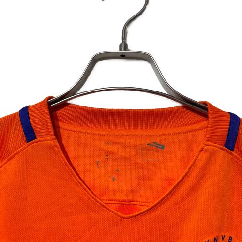 オランダ代表 (オランダダイヒョウ) サッカーユニフォーム 724629-815 2016シーズンホームユニフォーム メンズ SIZE S オレンジ