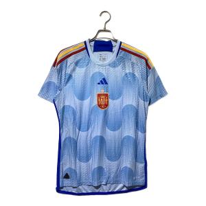 スペイン代表 (スペインダイヒョウ) サッカーユニフォーム HE2024 2022シーズン アウェイ オーセンティックユニフォーム メンズ SIZE XL スカイブルー