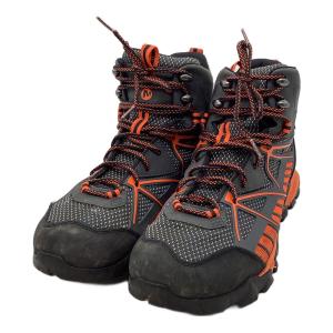 MERRELL (メレル) カプラ ヴェンチャー ミッド ゴアテックス サラウンド ミドルカット トレッキングシューズ J35679 メンズ SIZE 27cm グレー×オレンジ