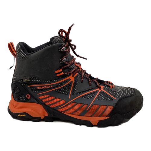 MERRELL (メレル) カプラ ヴェンチャー ミッド ゴアテックス サラウンド ミドルカット トレッキングシューズ J35679 メンズ SIZE 27cm グレー×オレンジ
