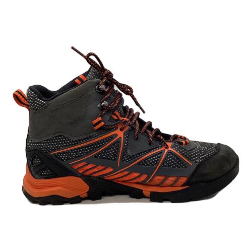 MERRELL (メレル) カプラ ヴェンチャー ミッド ゴアテックス サラウンド ミドルカット トレッキングシューズ J35679 メンズ SIZE 27cm グレー×オレンジ
