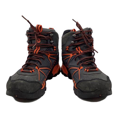 MERRELL (メレル) カプラ ヴェンチャー ミッド ゴアテックス サラウンド ミドルカット トレッキングシューズ J35679 メンズ SIZE 27cm グレー×オレンジ