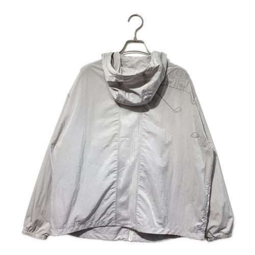 M U SPORTS (エムユースポーツ) ショルダーモチーフライトブルゾン ゴルフウェア(トップス) 701R2600 2025モデル レディース SIZE42 ライトグレー