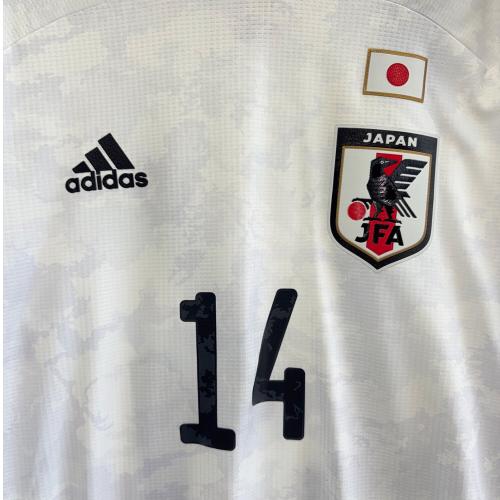 日本代表 (ニホンダイヒョウ) サッカーユニフォーム ED7356 2020/21年アウェイオーセンティックユニフォーム SIZE M ホワイト