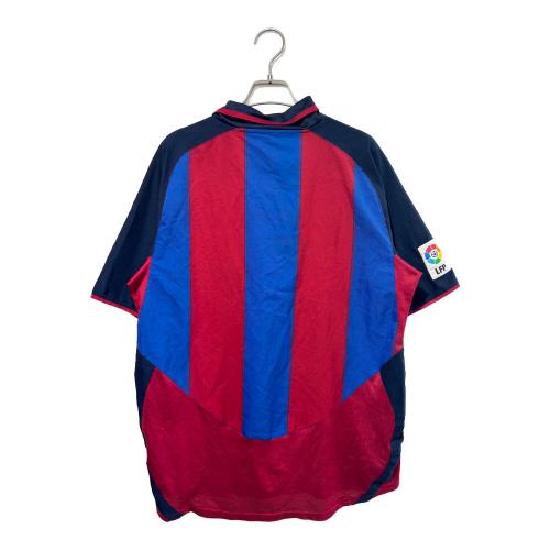FCバルセロナ (エフシーバルセロナ) サッカーユニフォーム F30105 2003/04年ホームユニフォーム メンズ SIZE M ブルー×レッド
