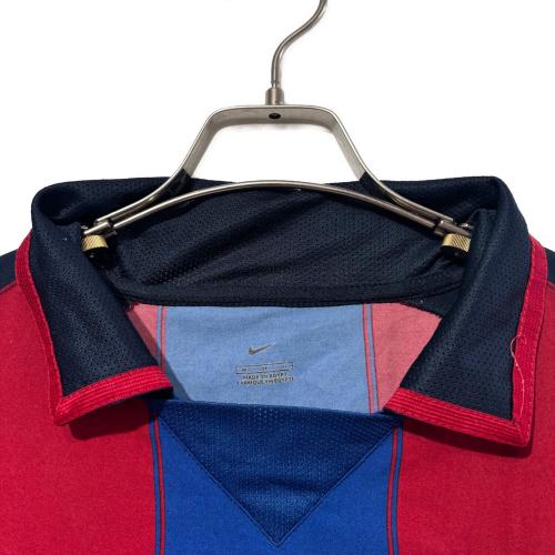 FCバルセロナ (エフシーバルセロナ) サッカーユニフォーム F30105 2003/04年ホームユニフォーム メンズ SIZE M ブルー×レッド