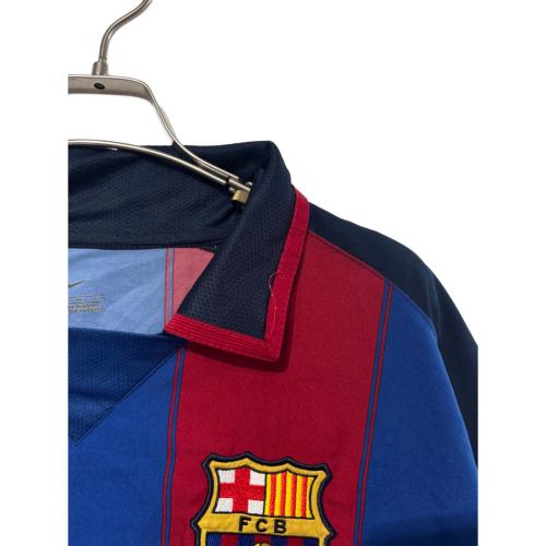 FCバルセロナ (エフシーバルセロナ) サッカーユニフォーム F30105 2003/04年ホームユニフォーム メンズ SIZE M ブルー×レッド