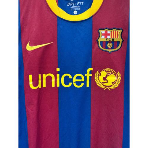FCバルセロナ (エフシーバルセロナ) サッカーユニフォーム 382354 2010/11年ホームユニフォーム SIZE S ブルー×レッド