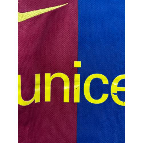 FCバルセロナ (エフシーバルセロナ) サッカーユニフォーム 382354 2010/11年ホームユニフォーム SIZE S ブルー×レッド