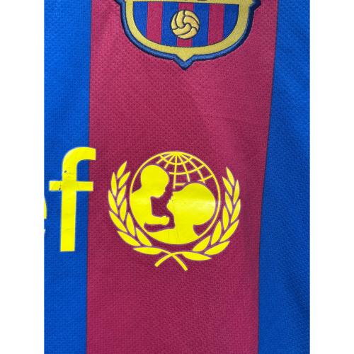 FCバルセロナ (エフシーバルセロナ) サッカーユニフォーム 382354 2010/11年ホームユニフォーム SIZE S ブルー×レッド