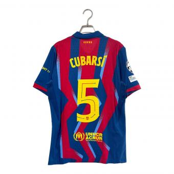 FCバルセロナ (エフシーバルセロナ) サッカーユニフォーム FZ1311-432 2025/26年4thオーセンティックユニフォーム SIZE S ブルー×レッド