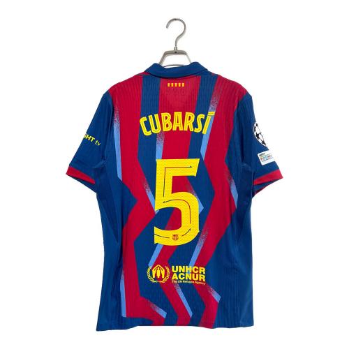 FCバルセロナ (エフシーバルセロナ) サッカーユニフォーム FZ1311-432 2025/26年4thオーセンティックユニフォーム SIZE S ブルー×レッド