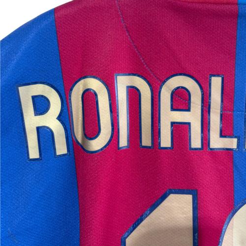 FCバルセロナ (エフシーバルセロナ) サッカーユニフォーム F6AOM 2006/07年ホームユニフォーム メンズ SIZE L ブルー×レッド