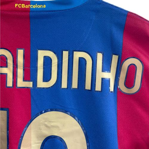 FCバルセロナ (エフシーバルセロナ) サッカーユニフォーム F6AOM 2006/07年ホームユニフォーム メンズ SIZE L ブルー×レッド