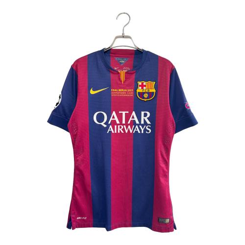 FCバルセロナ (エフシーバルセロナ) サッカーユニフォーム 605328-422 2014/15年ホームオーセンティックユニフォーム CLファイナル仕様 メンズ SIZE S ブルー×レッド
