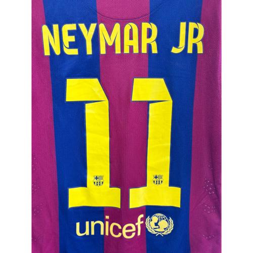 FCバルセロナ (エフシーバルセロナ) サッカーユニフォーム 605328-422 2014/15年ホームオーセンティックユニフォーム CLファイナル仕様 メンズ SIZE S ブルー×レッド