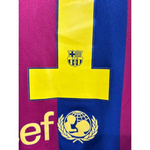 FCバルセロナ (エフシーバルセロナ) サッカーユニフォーム 605328-422 2014/15年ホームオーセンティックユニフォーム CLファイナル仕様 メンズ SIZE S ブルー×レッド