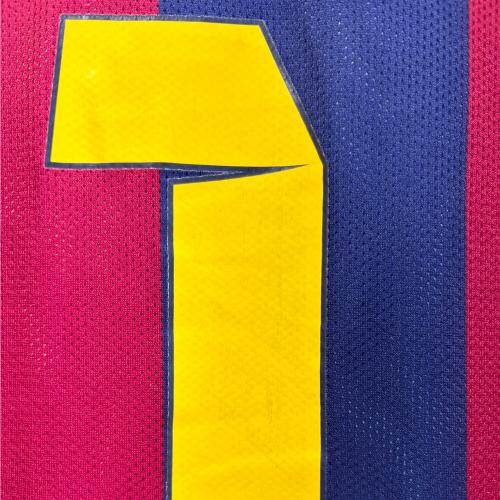 FCバルセロナ (エフシーバルセロナ) サッカーユニフォーム 605328-422 2014/15年ホームオーセンティックユニフォーム CLファイナル仕様 メンズ SIZE S ブルー×レッド