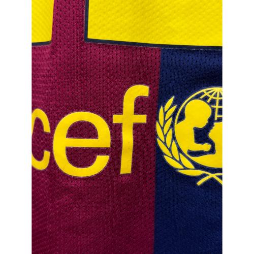 FCバルセロナ (エフシーバルセロナ) サッカーユニフォーム 605328-422 2014/15年ホームオーセンティックユニフォーム CLファイナル仕様 メンズ SIZE S ブルー×レッド