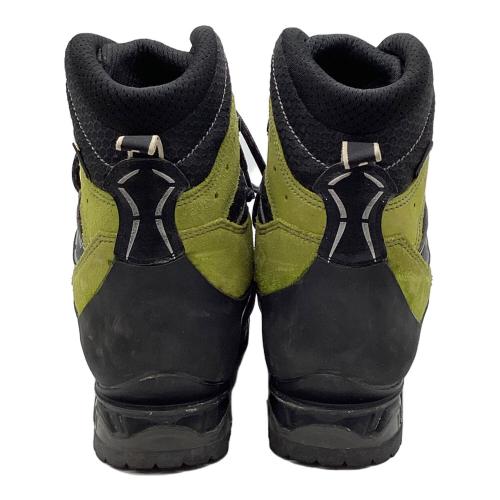LOWA (ローバー) チェベダーレPRO GTX ハイカット(ハードソール) トレッキングシューズ メンズ UK9 約27.5cm グリーン×ブラック