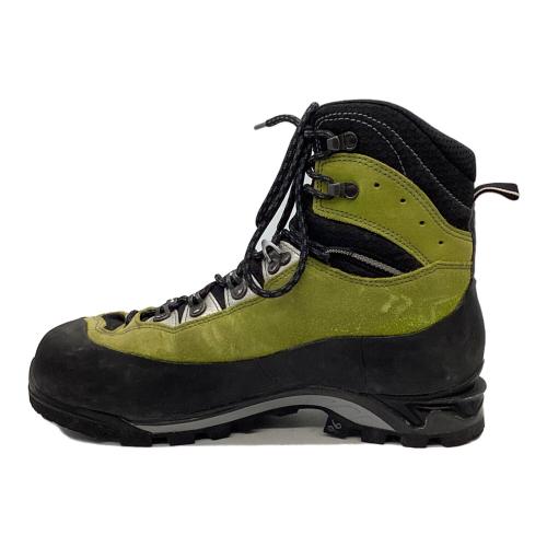 LOWA (ローバー) チェベダーレPRO GTX ハイカット(ハードソール) トレッキングシューズ メンズ UK9 約27.5cm グリーン×ブラック