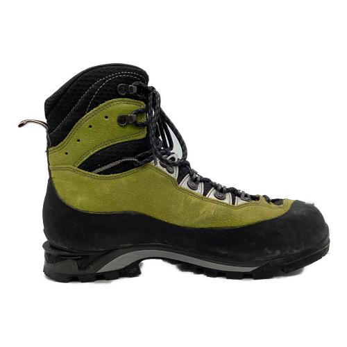 LOWA (ローバー) チェベダーレPRO GTX ハイカット(ハードソール) トレッキングシューズ メンズ UK9 約27.5cm グリーン×ブラック