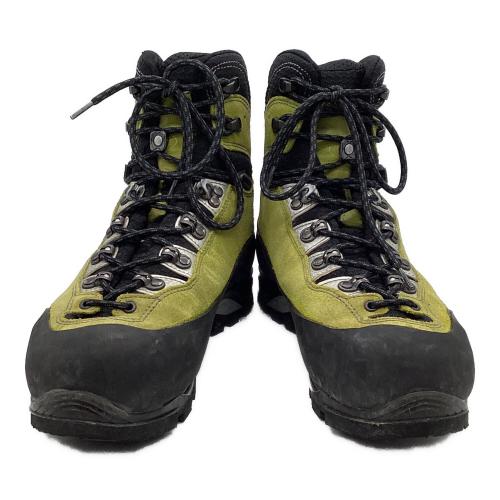 LOWA (ローバー) チェベダーレPRO GTX ハイカット(ハードソール) トレッキングシューズ メンズ UK9 約27.5cm グリーン×ブラック