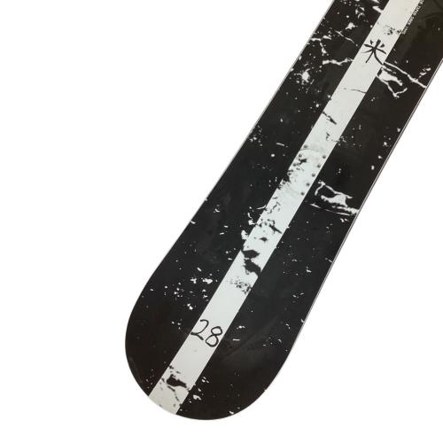 RISE28 RT7 スノーボード 150cm ブラック×ホワイト
