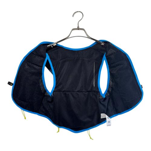 HOKA (ホカ) ランニングウェア(ジャケット) 1175570 トレイル ラン ベスト 10L メンズ SIZE M ブラック×ブルー
