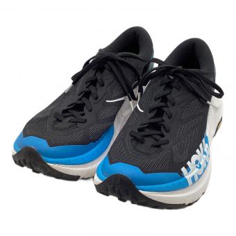 HOKA (ホカ) マファテ X トレランシューズ トレッキングシューズ 1161990 メンズ SIZE 27cm ブラック×ブルー