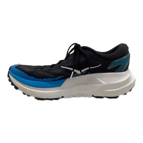 HOKA (ホカ) マファテ X トレランシューズ トレッキングシューズ 1161990 メンズ SIZE 27cm ブラック×ブルー