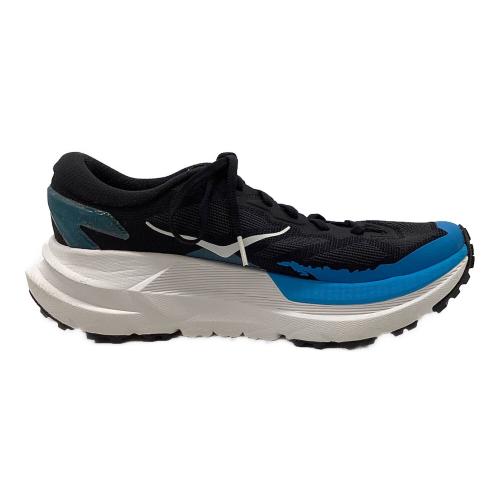 HOKA (ホカ) マファテ X トレランシューズ トレッキングシューズ 1161990 メンズ SIZE 27cm ブラック×ブルー