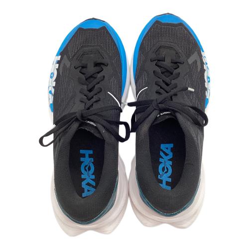 HOKA (ホカ) マファテ X トレランシューズ トレッキングシューズ 1161990 メンズ SIZE 27cm ブラック×ブルー