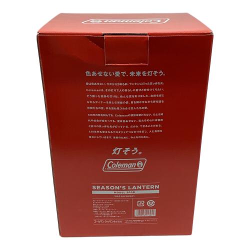 Coleman (コールマン) シーズンズランタン2021 ガソリンランタン 2000036981 未点火品のため未動作確認