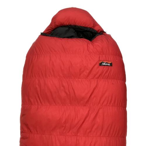NANGA (ナンガ) マミー型シュラフ(ダウン) レギュラー レッド ダウンバッグ600STD